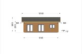 Domek letniskowy drewniany ALICE S (44 mm + elewacja), 63 m² specification 2