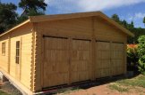 Garaż drewniany dwustanowiskowy CLASSIC DUO (44 mm), 6x9 m, 54 m² customer 1