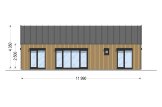 Dom drewniany całoroczny - mieszkalny ADALINE RV (z izolacją, WT2021), 42 m² specification 2