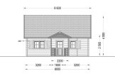 Dom drewniany letniskowy EMMA (66 mm), 70 m² specification 3