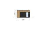 Dom drewniany całoroczny - mieszkalny PREMIUM RV (z izolacją, WT2021), 42 m² specification 3
