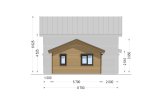Dom drewniany całoroczny - mieszkalny HOLLAND RV (z izolacją, WT2021), 116 m² specification 4
