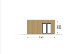 Domek letniskowy całoroczny PREMIUM (34 mm + elewacja, z izolacją PLUS), 6x5 m, 30 m² specification 5
