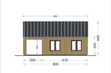 Domek letniskowy drewniany AGATA (44 mm + elewacja) z antresolą, 39 m² specification 4