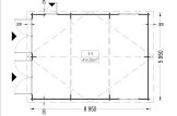 Garaż drewniany dwustanowiskowy CLASSIC DUO (44 mm), 6x9 m, 54 m² specification 1