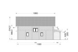Dom drewniany całoroczny DARLA (44+44 mm, z izolacją), 180 m² specification 5