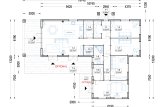 Dom drewniany całoroczny TESSA (44 mm + elewacja, z izolacją PLUS), 130 m² specification 1