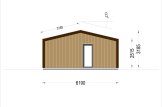 Domek letniskowy całoroczny ANGELA (44 mm + elewacja, z izolacją PLUS), 43 m² specification 5