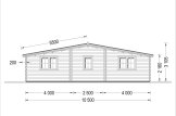 Dom drewniany letniskowy FILL (44+44 mm), 60 m² specification 4