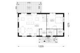 Dom drewniany całoroczny - mieszkalny VERA PV (z izolacją, WT2021), 127 m² specification 1