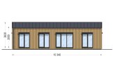 Dom drewniany całoroczny - mieszkalny NICOLE RV (z izolacją, WT2021), 68 m² specification 2