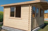 Domek ogrodowy drewniany LILLE (34 mm), 5x5 m, 25 m² customer 3