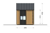 Domek letniskowy całoroczny SARA RV (z izolacją, WT2021) z antresolą, 20 m² specification 6
