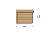 Domek ogrodowy drewniany IDA (34 mm), 6x3 m, 8 m² specification 5