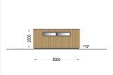 Garaż drewniany dwustanowiskowy SILVIA DUO F PLUS z pomieszczeniem gospodarczym (34 mm + elewacja), 8x6 m, 48 m² specification 5