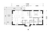 Dom drewniany całoroczny - mieszkalny INGRID PV (z izolacją, WT2021), 137 m² specification 1