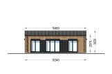 Dom drewniany całoroczny - mieszkalny SELENE RV (z izolacją, WT2021), 54 m² specification 2