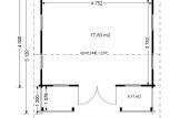 Domek ogrodowy drewniany ROYAL (34 mm), 5x5 m, 25 m² specification 1