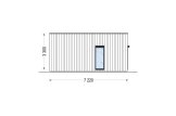 Dom drewniany całoroczny - mieszkalny KAYA 3 PV (z izolacją, WT2021), 70 m² specification 5