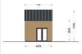 Domek letniskowy całoroczny SARA (34 mm + elewacja, z izolacją PLUS) z antresolą, 20 m² specification 4