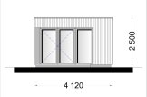 Domek ogrodowy drewniany PREMIUM (paneli SIP), 4,1 x 2,4 m, 10 m² specification 2