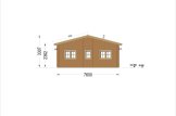 Dom drewniany całoroczny LIMOGES (44+44 mm, z izolacją), 103 m² specification 3