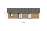 Dom drewniany całoroczny - mieszkalny PAULA RV (z izolacją, WT2021), 118 m² specification 5