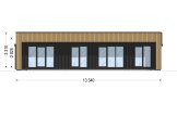 Dom drewniany całoroczny - mieszkalny KAYA 3 RV (z izolacją, WT2021), 70 m² specification 2
