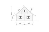 Dom drewniany letniskowy DORIS (44+44 mm), 80 m² specification 5