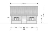 Dom drewniany letniskowy EMMA (66 mm), 70 m² specification 5