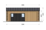 Dom drewniany całoroczny - mieszkalny ANGELA RV (z izolacją, WT2021), 43 m² specification 4
