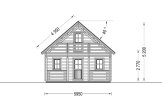 Dom drewniany letniskowy LIVINGTON (44 mm), 50 m² specification 3