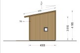 Domek letniskowy całoroczny SOPHIA (34 mm + elewacja, z izolacją PLUS), z antresolą, 20 m² specification 5