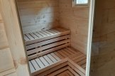 Sauna ogrodowa zewnętrzna ELDA (44 mm), 4x4 m, 16 m² (4 pomieszczenia) customer 1