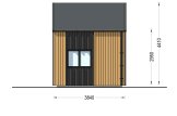 Domek letniskowy drewniany SARA (34 mm + elewacja, z izolacją) z antresolą, 20 m² specification 6