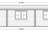 Domek ogrodowy drewniany STRONGHOLD (34 mm), 3x10 m, 30 m² specification 2