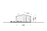 Domek letniskowy drewniany NICOLE (44 mm + elewacja), 68 m² specification 6