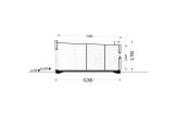 Dom drewniany letniskowy LUCIA 2 (44 mm + elewacja), 50 m² specification 6