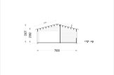 Dom drewniany letniskowy JULIA (66 mm), 103 m² specification 6