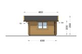 Domek ogrodowy drewniany WISSOUS (34 mm), 5x4 m, 20 m² specification 5