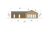 Dom drewniany letniskowy VALERI (44 mm + elewacja), 80 m² specification 4