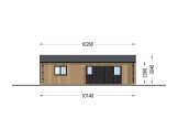 Domek letniskowy drewniany SELENE (44 mm + elewacja), 54 m² specification 4