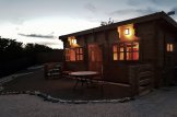 Domek letniskowy drewniany ALTURA F (44 mm), 31 m² - z tarasem 8 m² customer 1