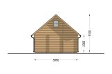 Dom drewniany letniskowy LIVINGTON S (44 mm), 50 m² specification 5