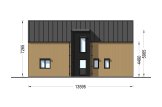 Dom drewniany całoroczny - mieszkalny INGRID RV (z izolacją, WT2021), 137 m² specification 3