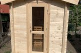 Sauna ogrodowa zewnętrzna ELDA (44 mm), 2x2 m, 4 m² customer 1