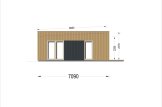 Dom drewniany letniskowy KAYA 3 (44 mm + elewacja), 70 m² specification 3