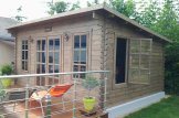 Domek ogrodowy drewniany ESSEX (44 mm), 5x4 m, 20 m² customer 1