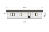 Dom drewniany letniskowy AGNES (44+44 mm), 75 m² specification 4
