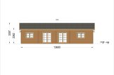 Dom drewniany letniskowy LIMOGES (66 mm), 103 m² specification 2